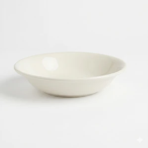 PLATO HONDO SIN ALA AMERICANA BLANCO 457 ML