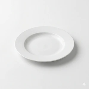 PLATO TENDIDO ACTUALITE BLANCO 23.5 CM