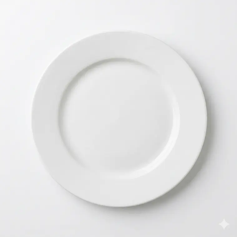 PLATO BASE ACTUALITE BLANCO 31.6 CM 1