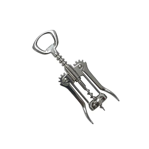 SACACORCHO ALETA CROMADO CON EJE ACERO