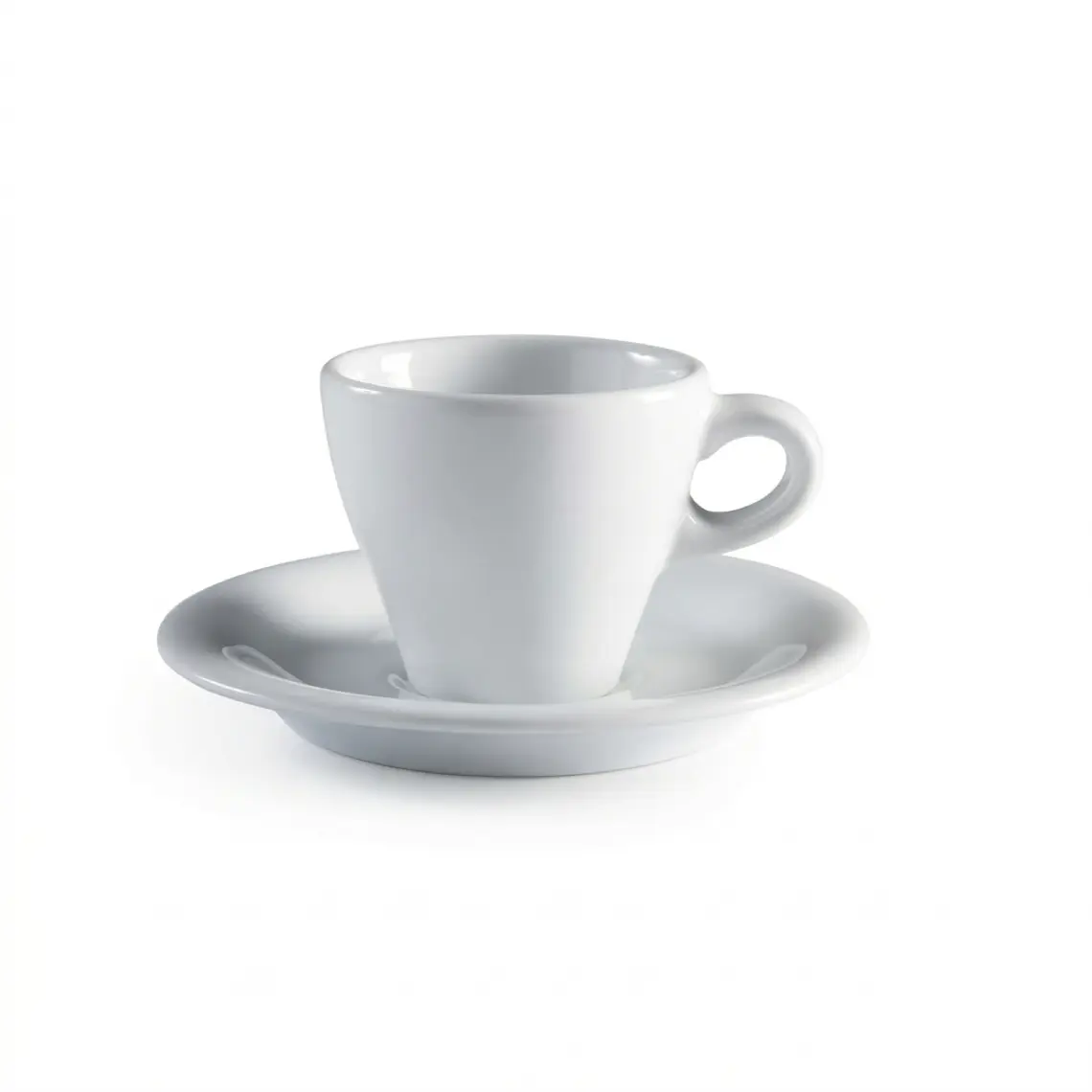 TAZA CON PLATO DE CAFÉ EXPRESSO ACTUALITE CONIC 85 ML 1