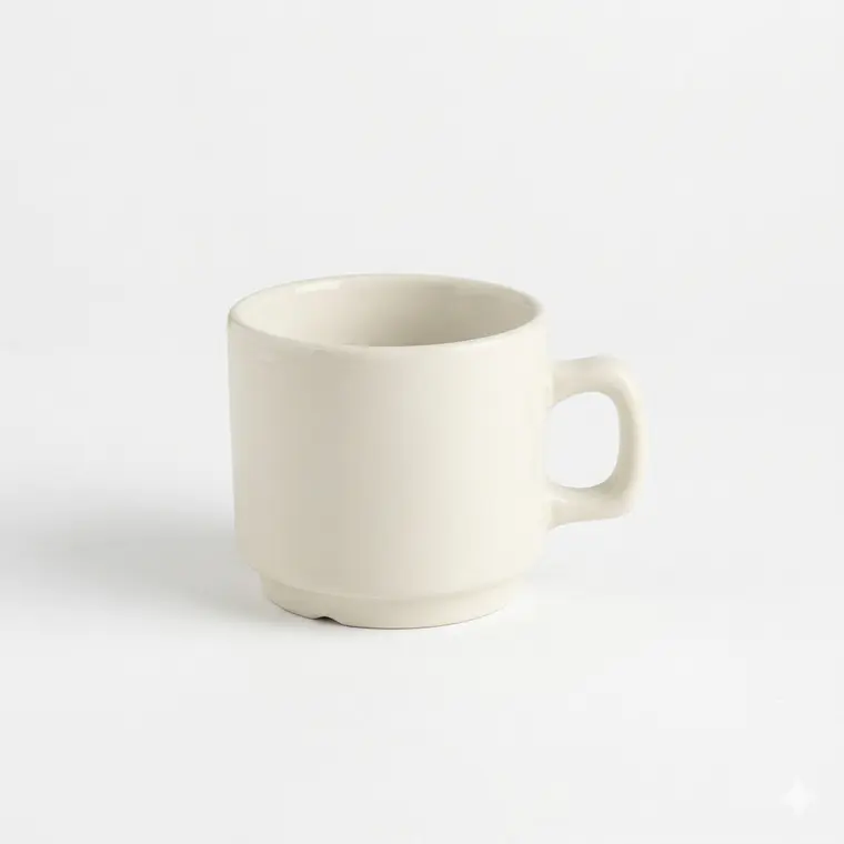 TAZA TÉ AMERICANA BLANCO 250 ML 1