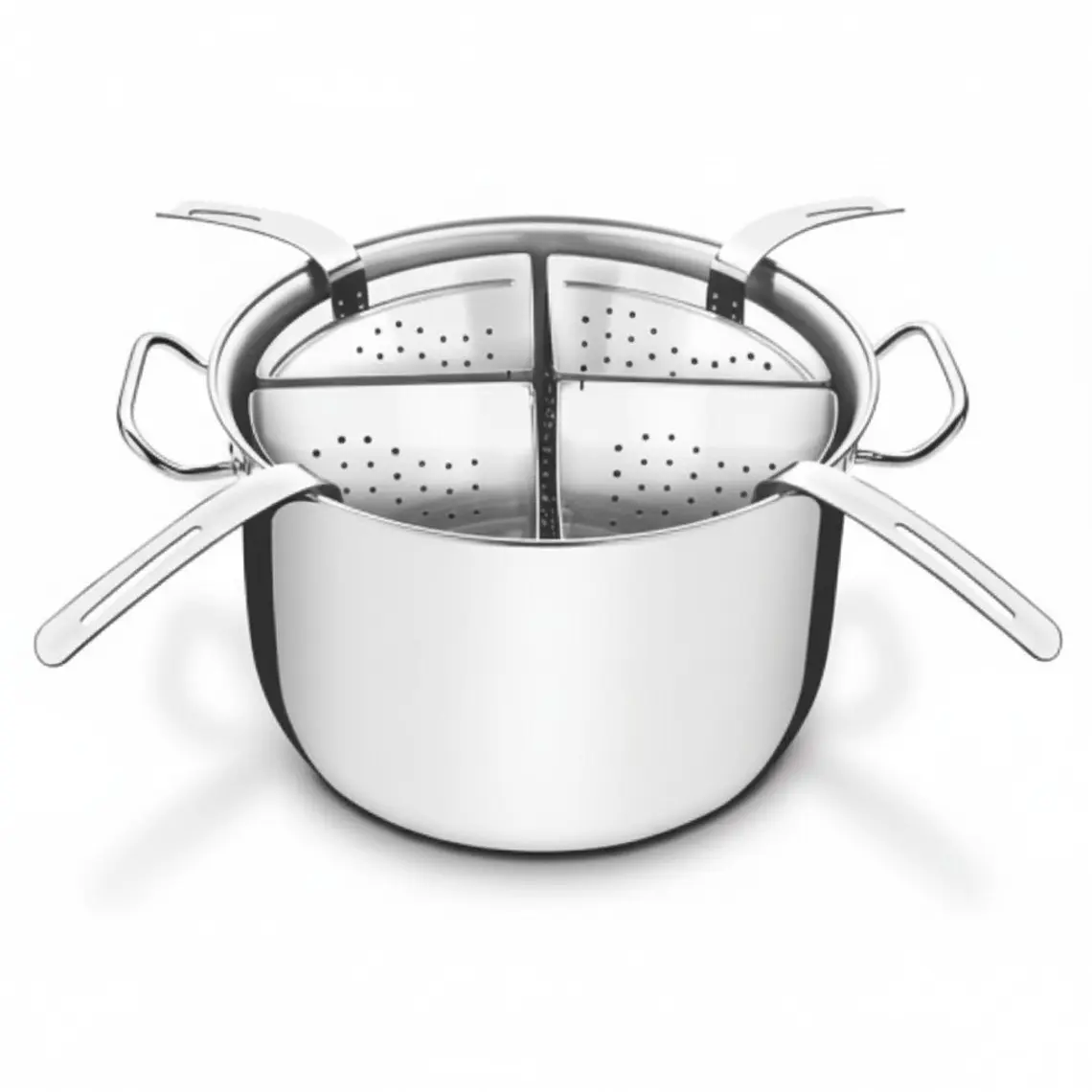 JUEGO COZI-PASTA ACERO INOXIDABLE SIN TAPA 13.5 L 1