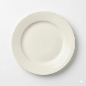 PLATO POSTRE AMERIC BLANCO 20 CM
