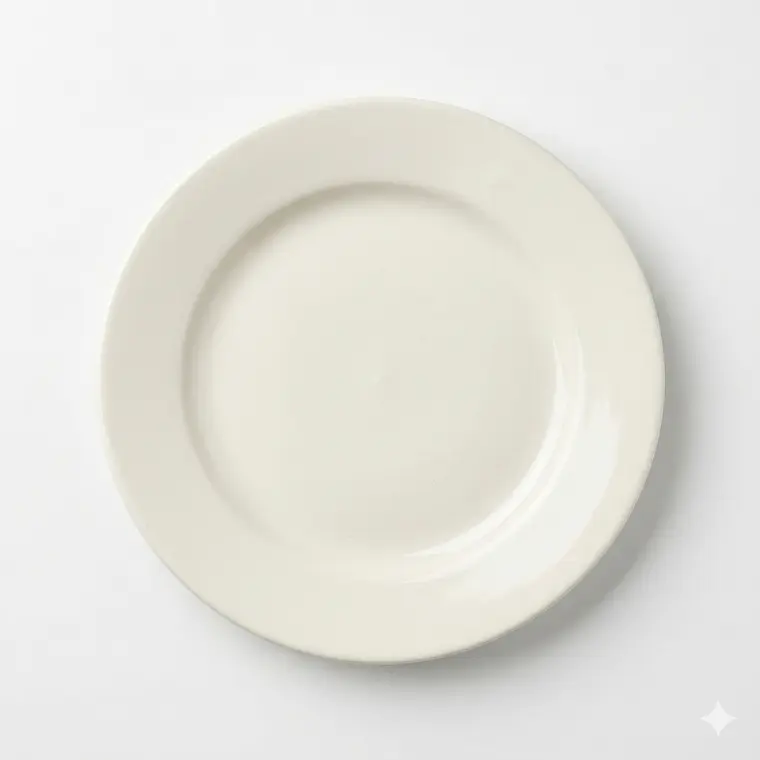 PLATO POSTRE AMERIC BLANCO 20 CM 1