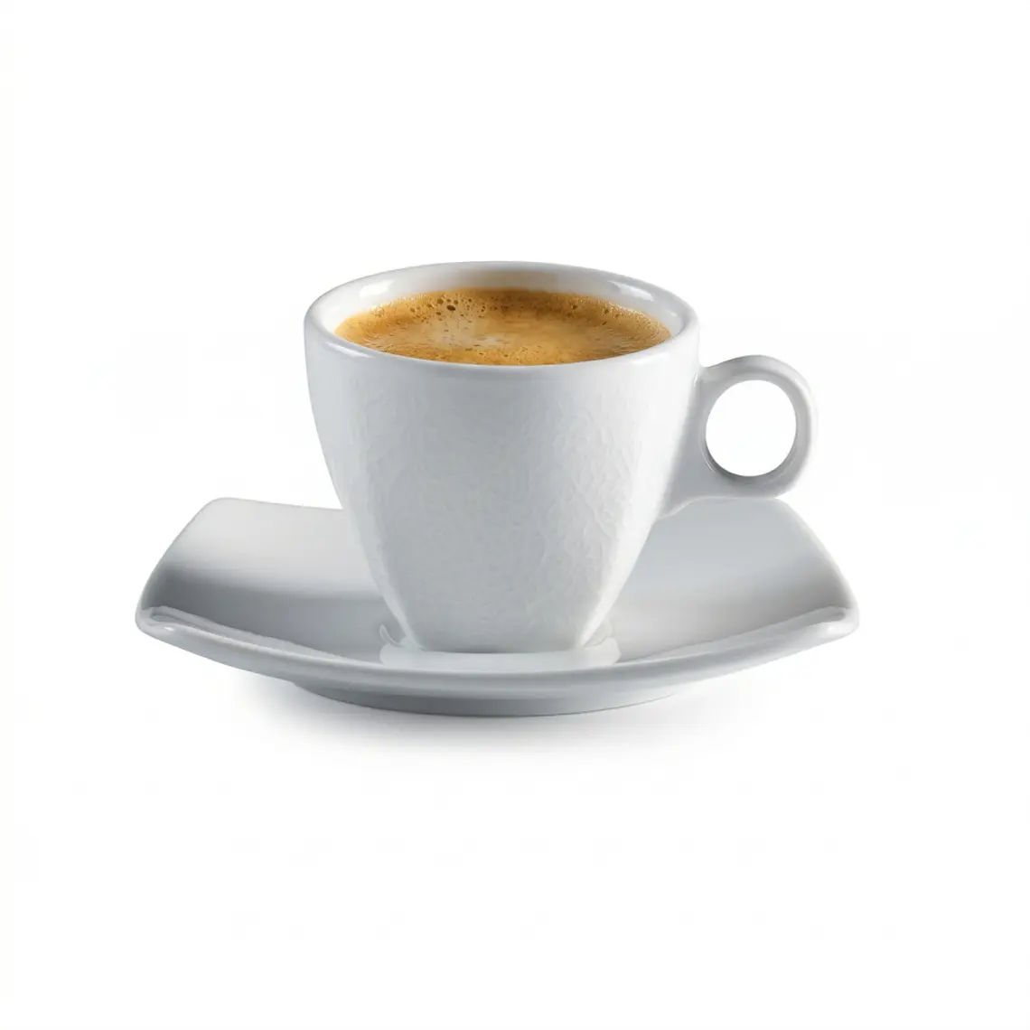 TAZA CON PLATO PARA TÉ CUADRADO ACTUALITE 255 ML 1
