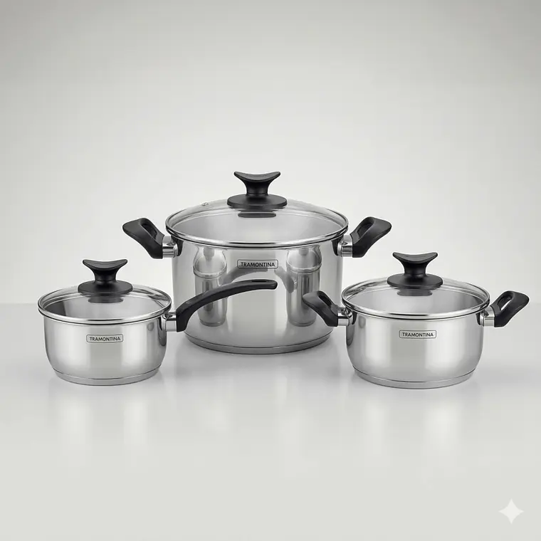 JGO OLLAS T/VIDRIO X 6PZ BAQ. ALLEGRA (65920/296) + SARTEN 28 C/E 1