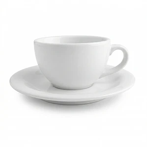 TAZA CON PLATO PARA CAFÉ RED ACTUALITE 94 ML