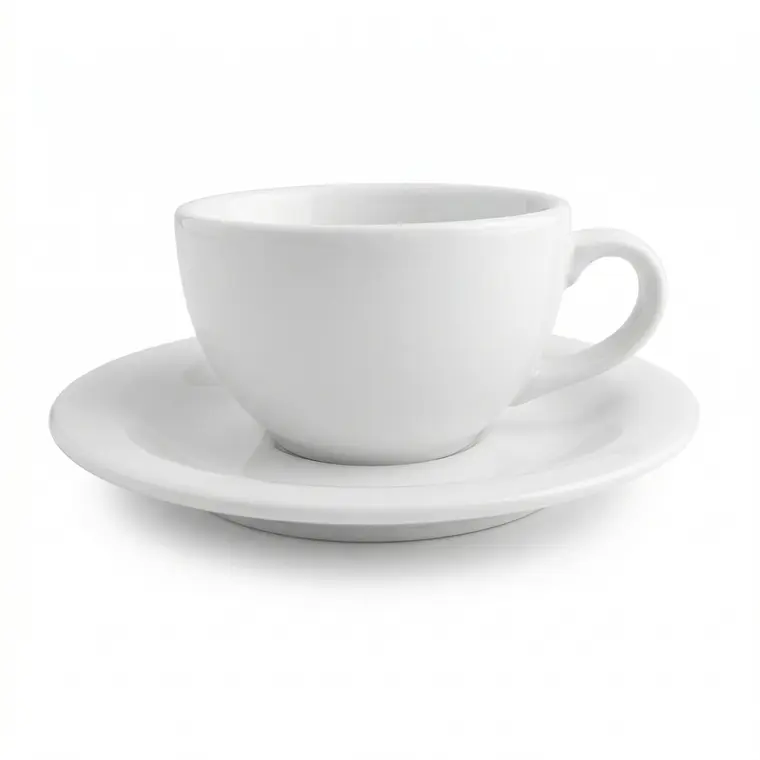 TAZA CON PLATO PARA CAFÉ RED ACTUALITE 94 ML 1