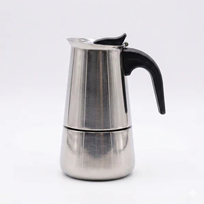 CAFETERA ITALIANA ACERO PARA 4 TAZAS/VASOS