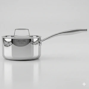 CACEROLA ACERO INOXIDABLE GRANO DIÁMETRO 20 CM CAPACIDAD 3.5 L