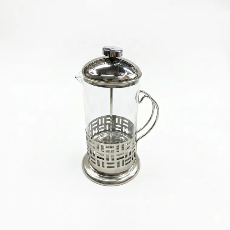 CAFETERA FRANCESA PISTON DE ACERO INOXIDABLE 201 CAPACIDAD 1 L 1