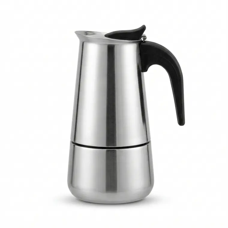 CAFETERA ITALIANA ACERO PARA 9 TAZAS 1