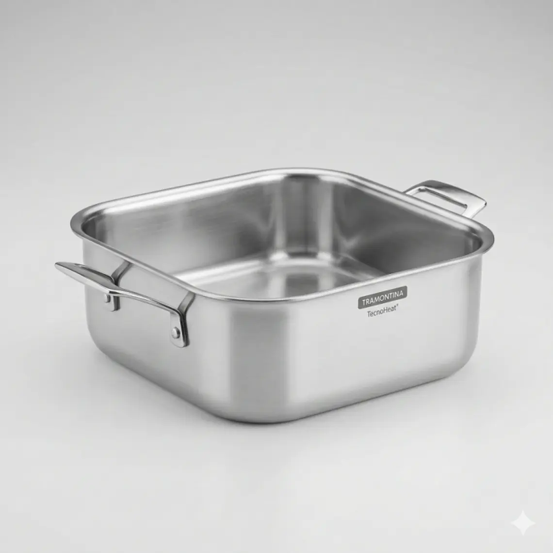 OLLA CUADRADA 22X22CM (4.0) GRANO 62144/220   1