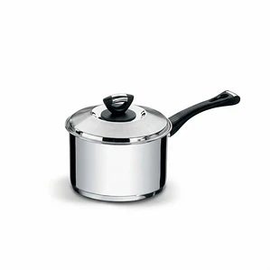 CACEROLA ACERO CON TAPA DIÁMETRO 16 CM CAPACIDAD 2.22 L