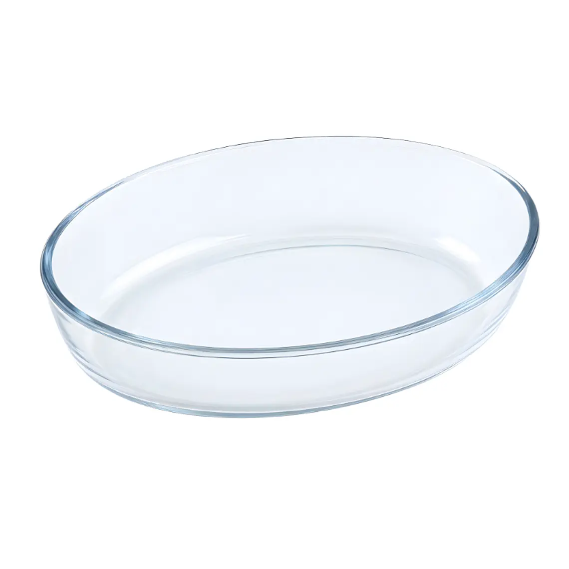 ASADERA DE VIDRIO OVALADO PEQUEÑO 2.4 L 1