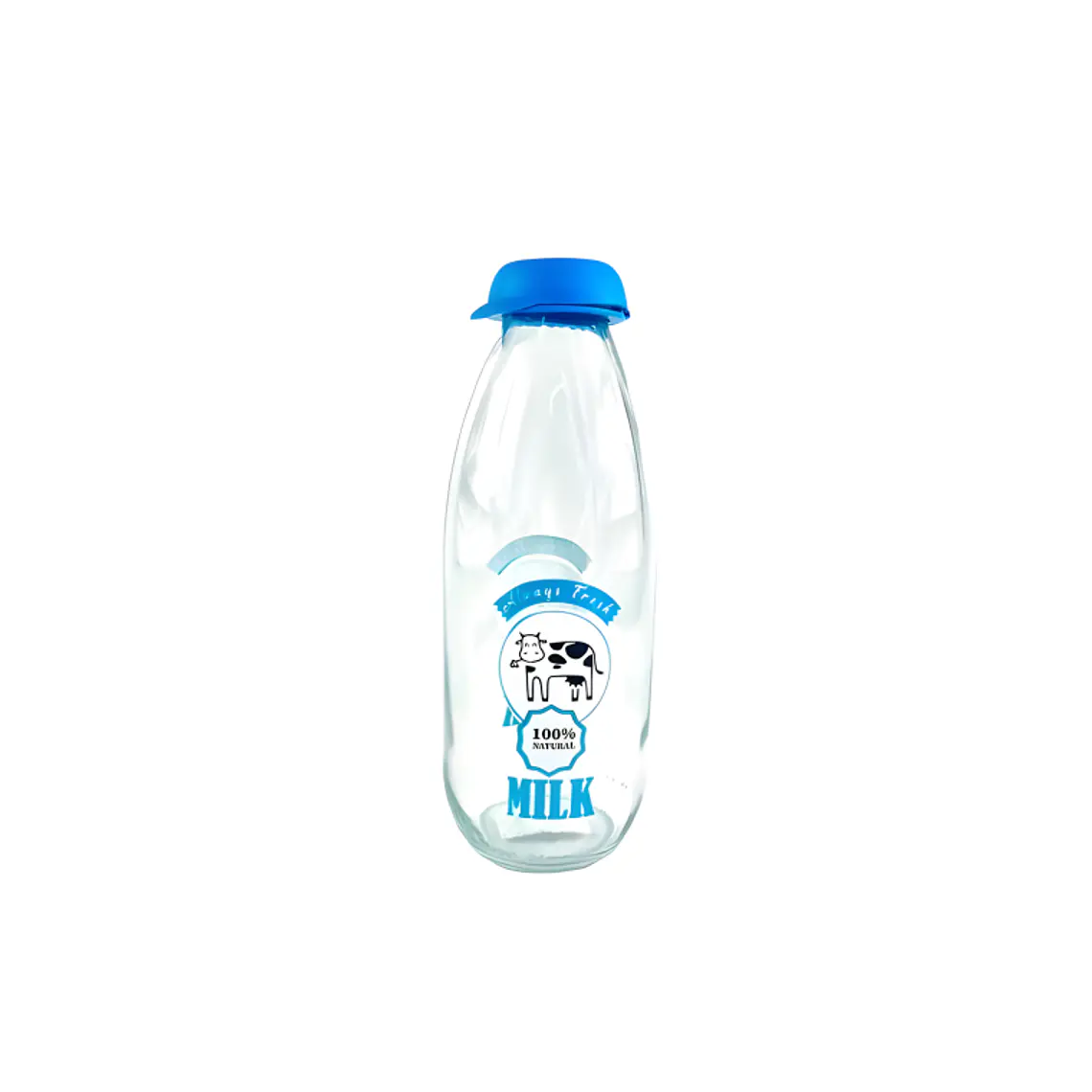 BOTELLA PARA LECHE DECORADO MILK 1 L 1