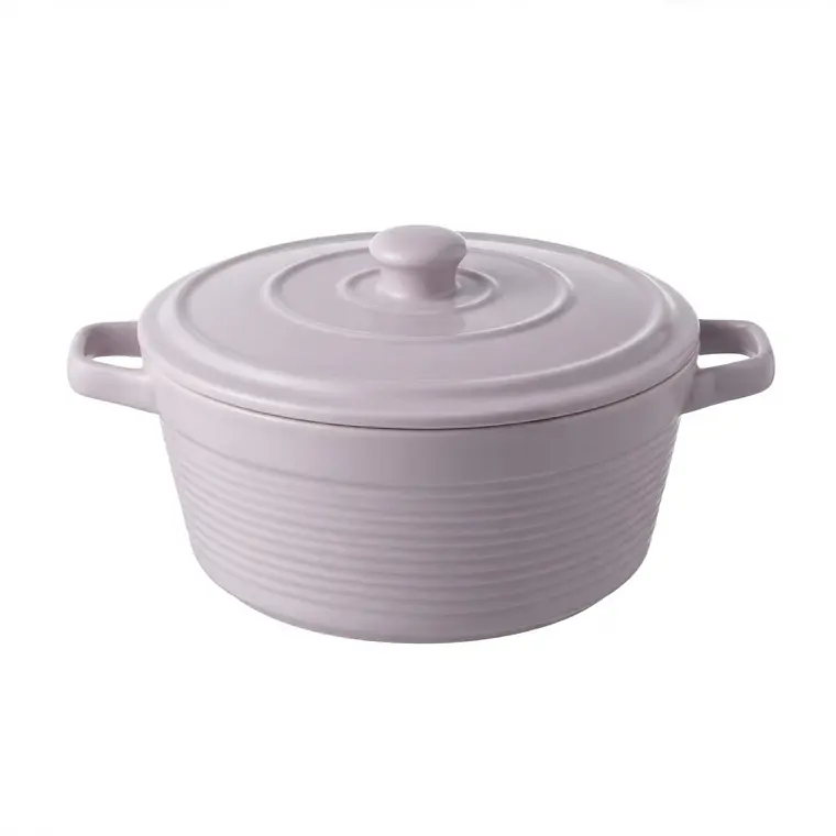 CACEROLA REDONDA COLOR CON TAPA DE 2 L 1