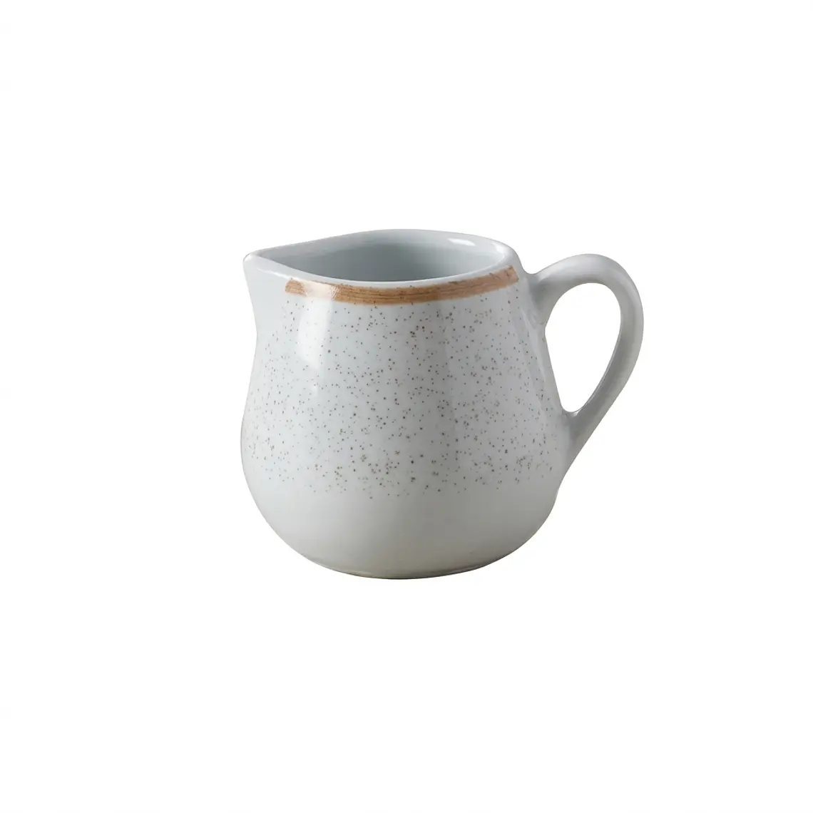 CREMERA REDONDA CON ASA ARTISAN BEIGE DE 88 ML 1