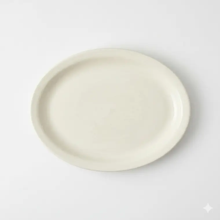 BANDEJA AMERICANA BLANCO TAMAÑO 25.5 X 21 CM 1