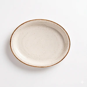 BANDEJA ARTISAN BEIGE TAMAÑO 29.8 X 24.6 CM