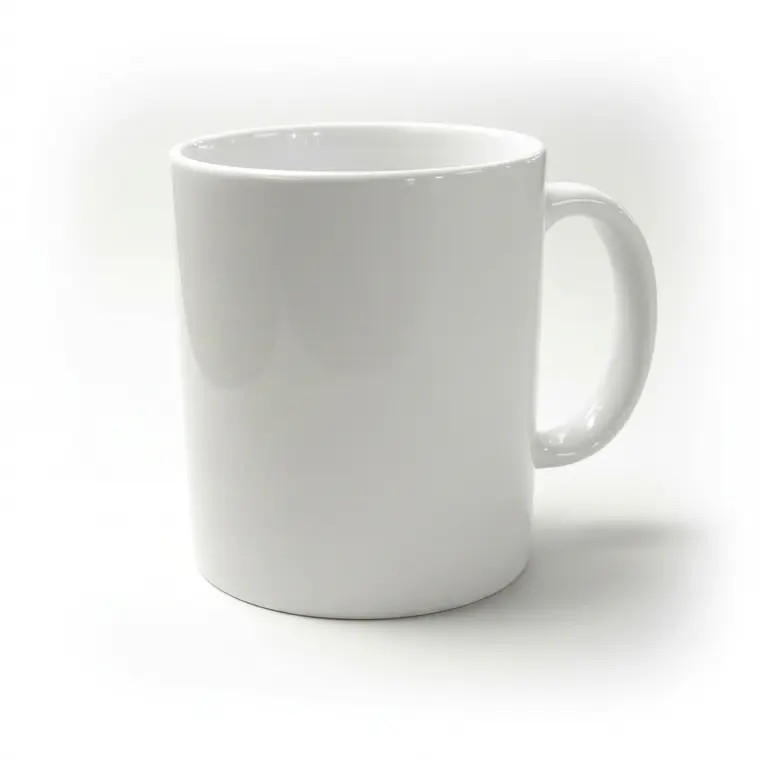 JARRO RECTO LOZA BLANCO PARA SUBLIMAR 325 ML 1