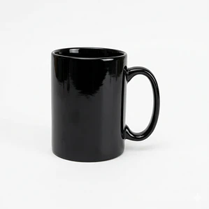 JARRO RECTO COLOR NEGRO 325 ML