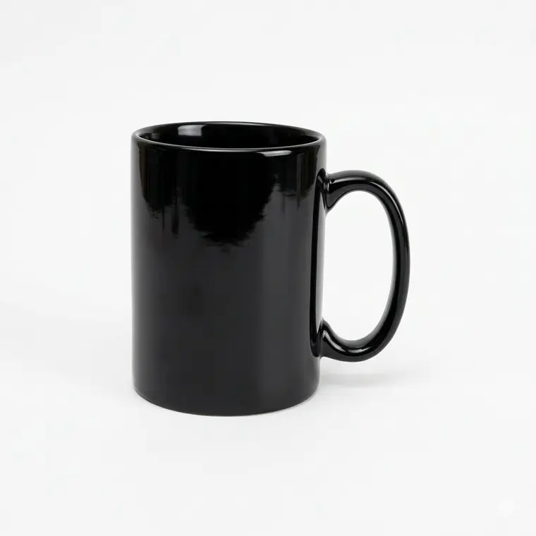 JARRO RECTO COLOR NEGRO 325 ML 1