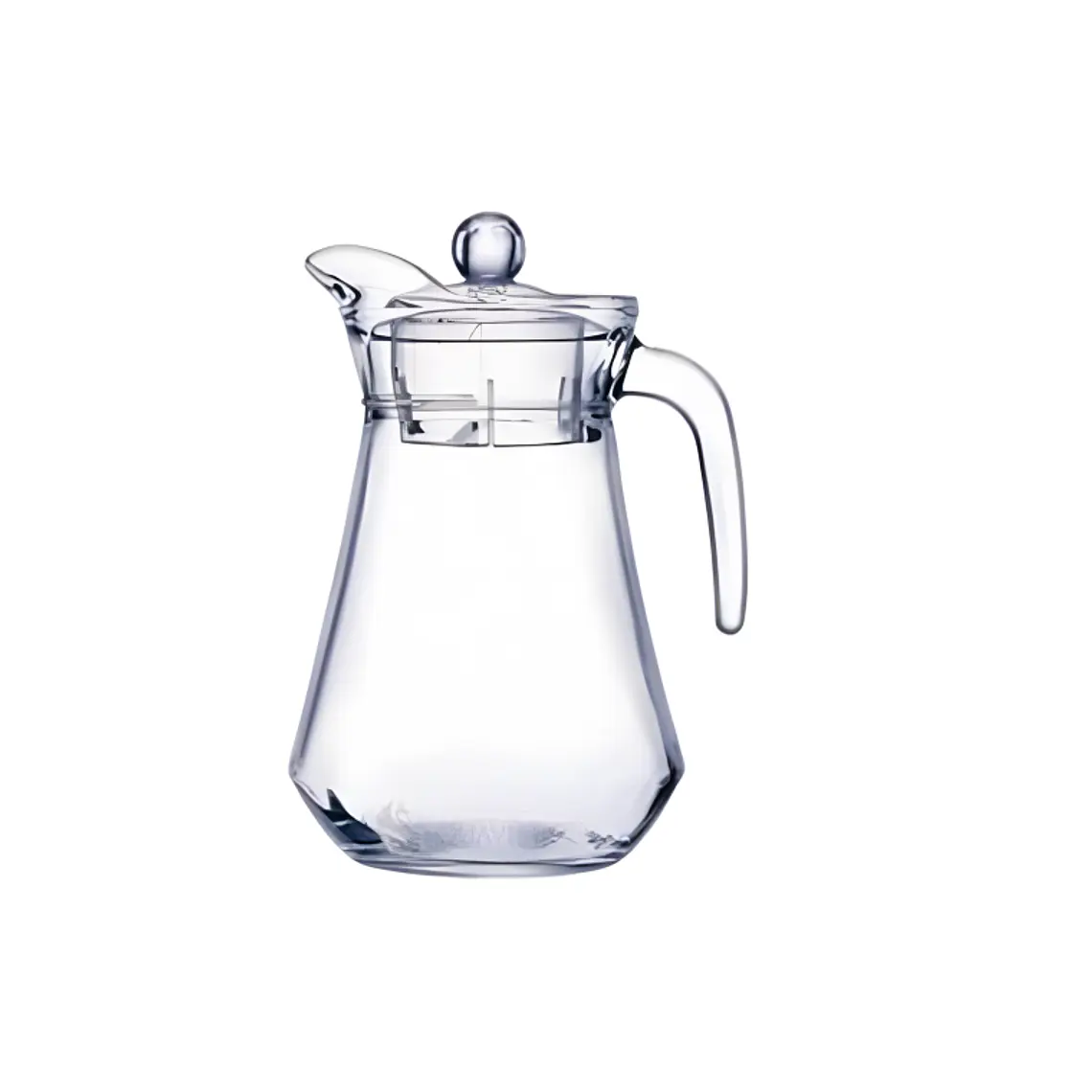 JARRA DE CRISTAL CON TAPA 1.3 L 1