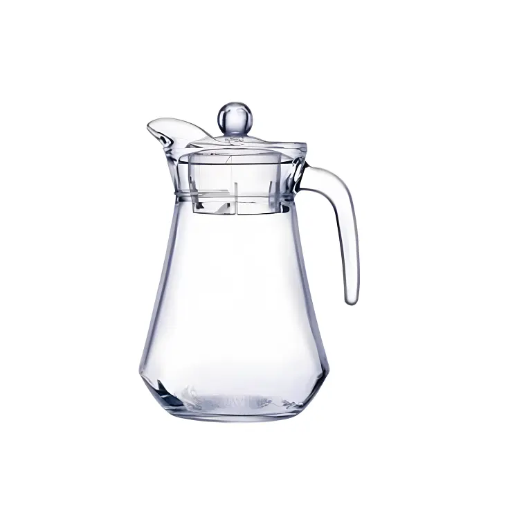 JARRA DE CRISTAL CON TAPA 1.3 L 1