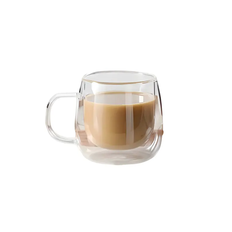 TAZA BOROSILICATO DOBLE PARED 200 ML 1