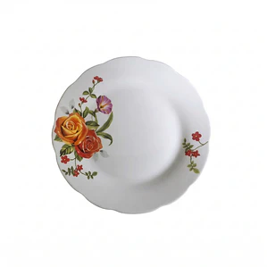 PLATO TENDIDO LOZA DECORADO 9