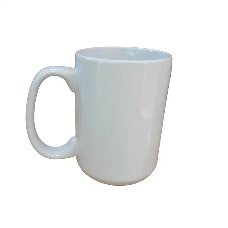 JARRO RECTO LOZA BLANCA 473 ML 1