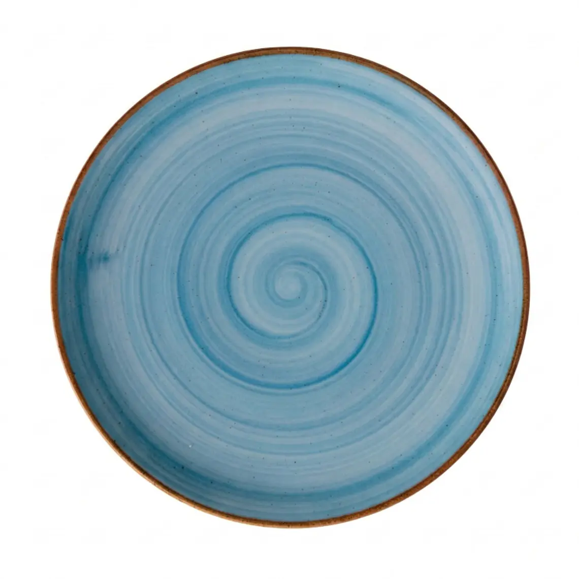 PLATO TENDIDO COUPE ARTISAN AZUL 28.4 CM 1