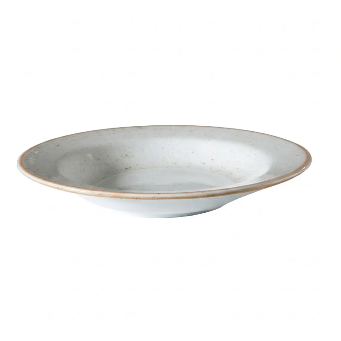PLATO TENDIDO COUPE ARTISAN BEIGE 23.6 CM 1