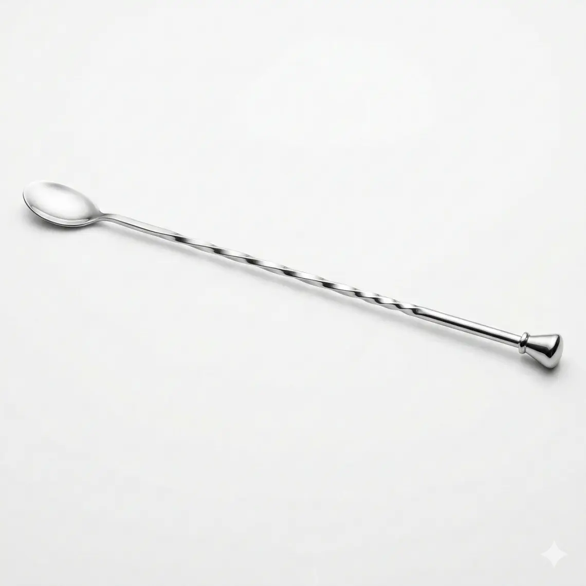 CUCHARA PARA REFRESCO PERILLA METAL 1