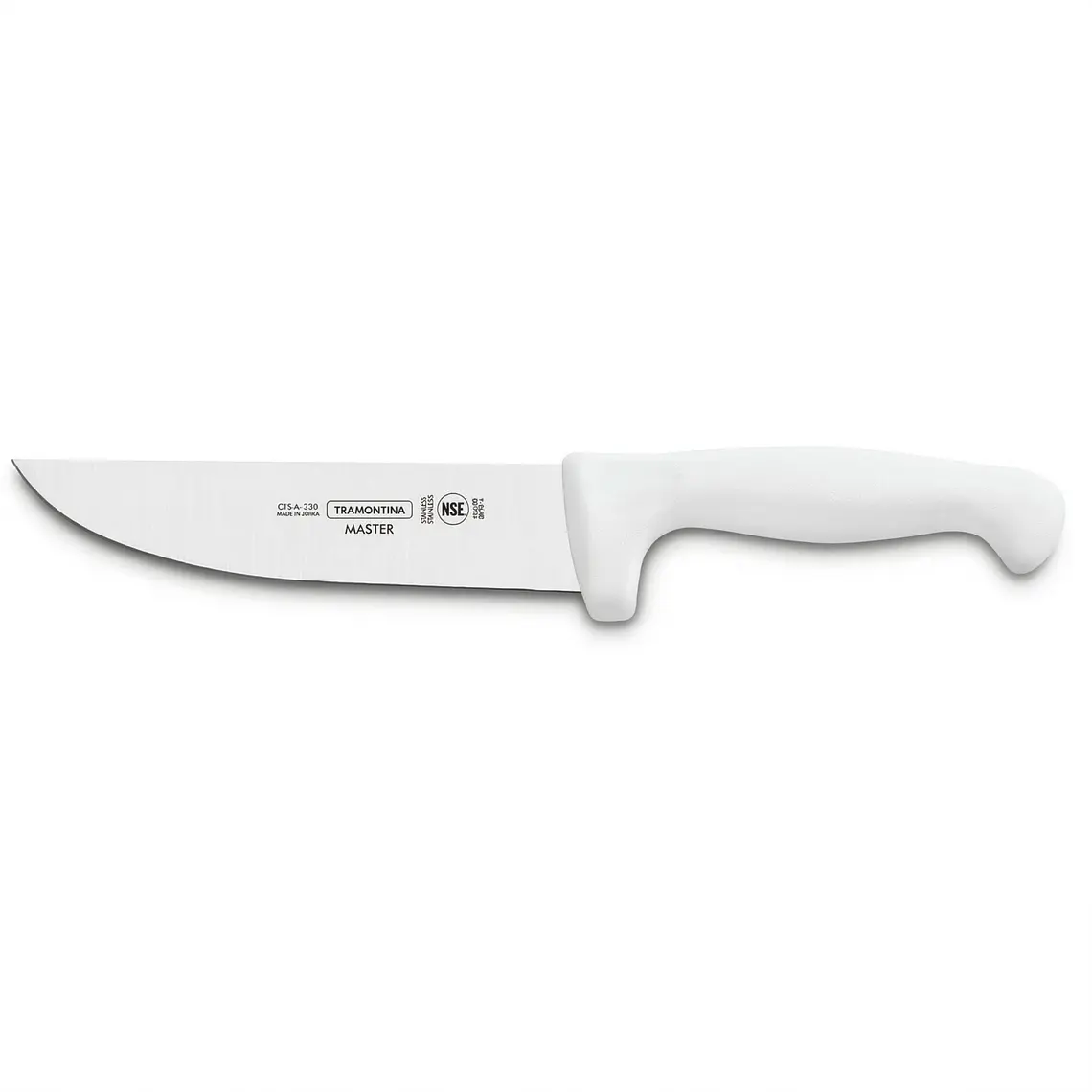 CUCHILLO COCINA CON MANGO BLANCO PROFESIONAL PARA CARNE 6