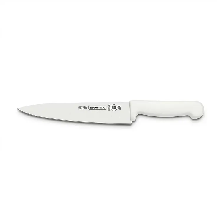 CUCHILLO DE COCINA MANGO BLANCO PARA CARNE 8