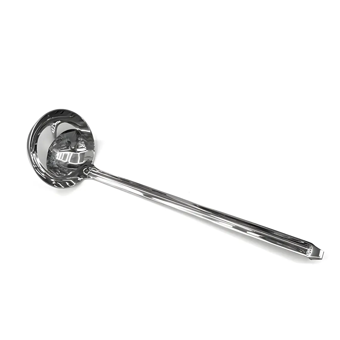 CUCHARON DE ACERO PARA SOPA 12 CM 1