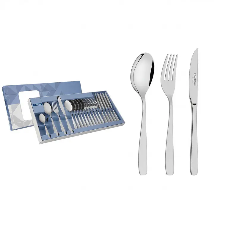 JUEGO DE 24 CUBIERTOS COSMOS 1