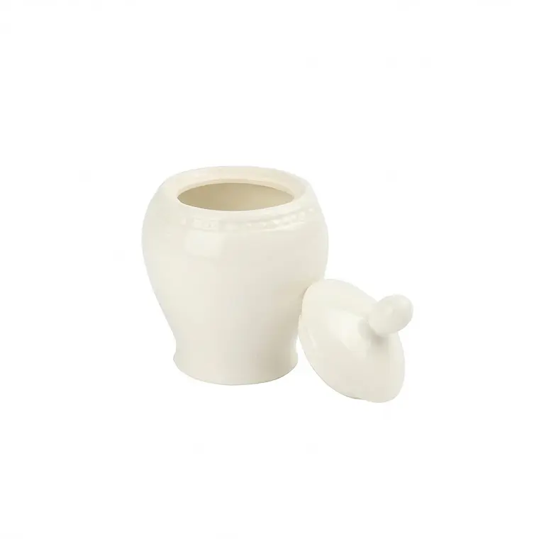 AZUCARERO BLANCO CON TAPA NEW BONE 1