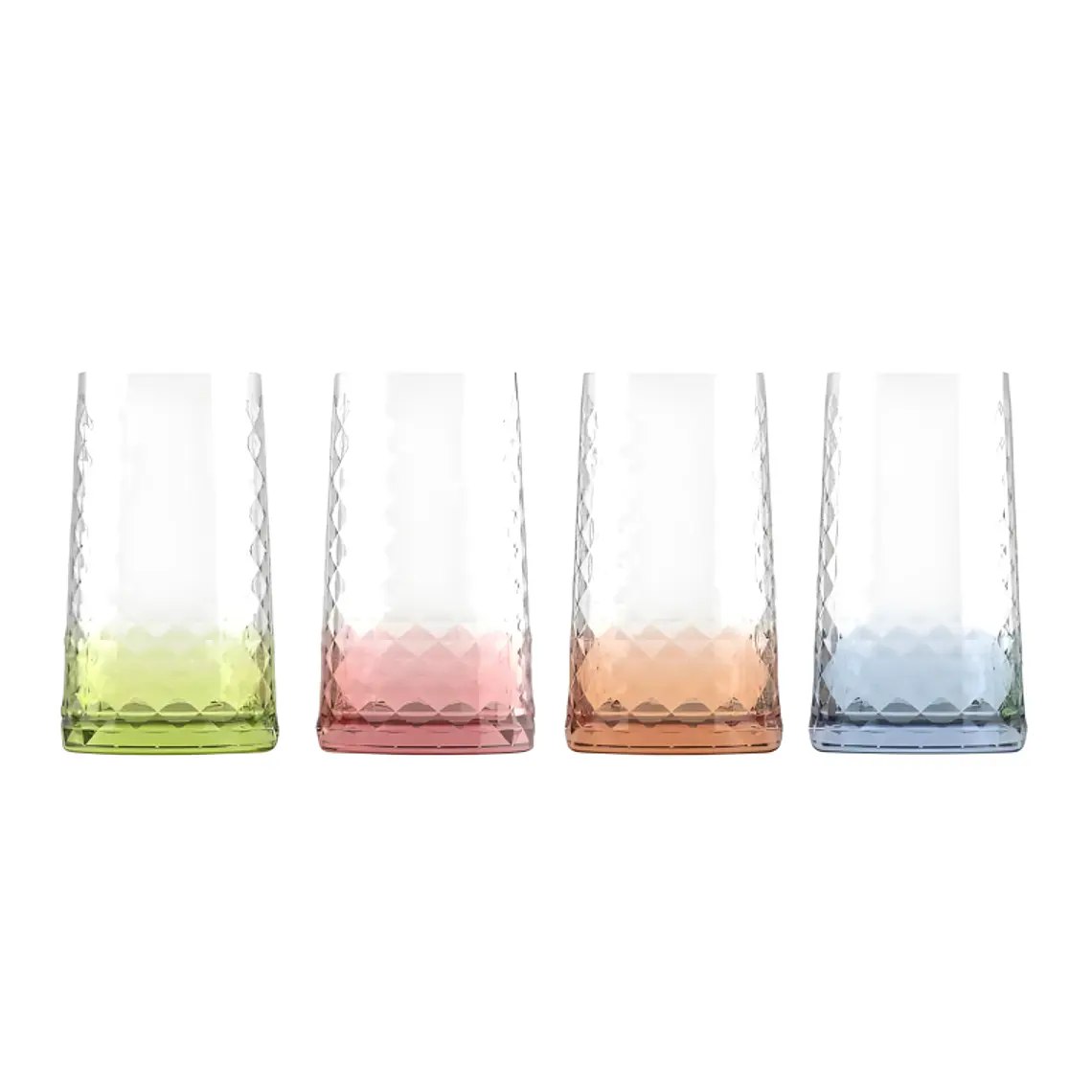 VASO CAIRO BEBIDAS MIX COLOR  X 4 0922CF4SC  1