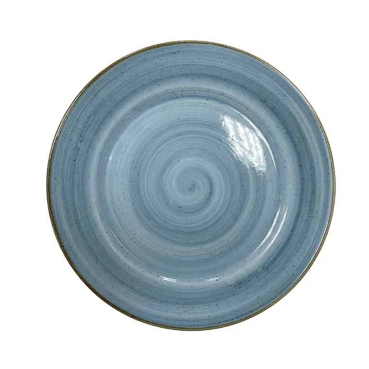 PLATO TENDIDO ARTISAN AZUL 27.5 CM 1