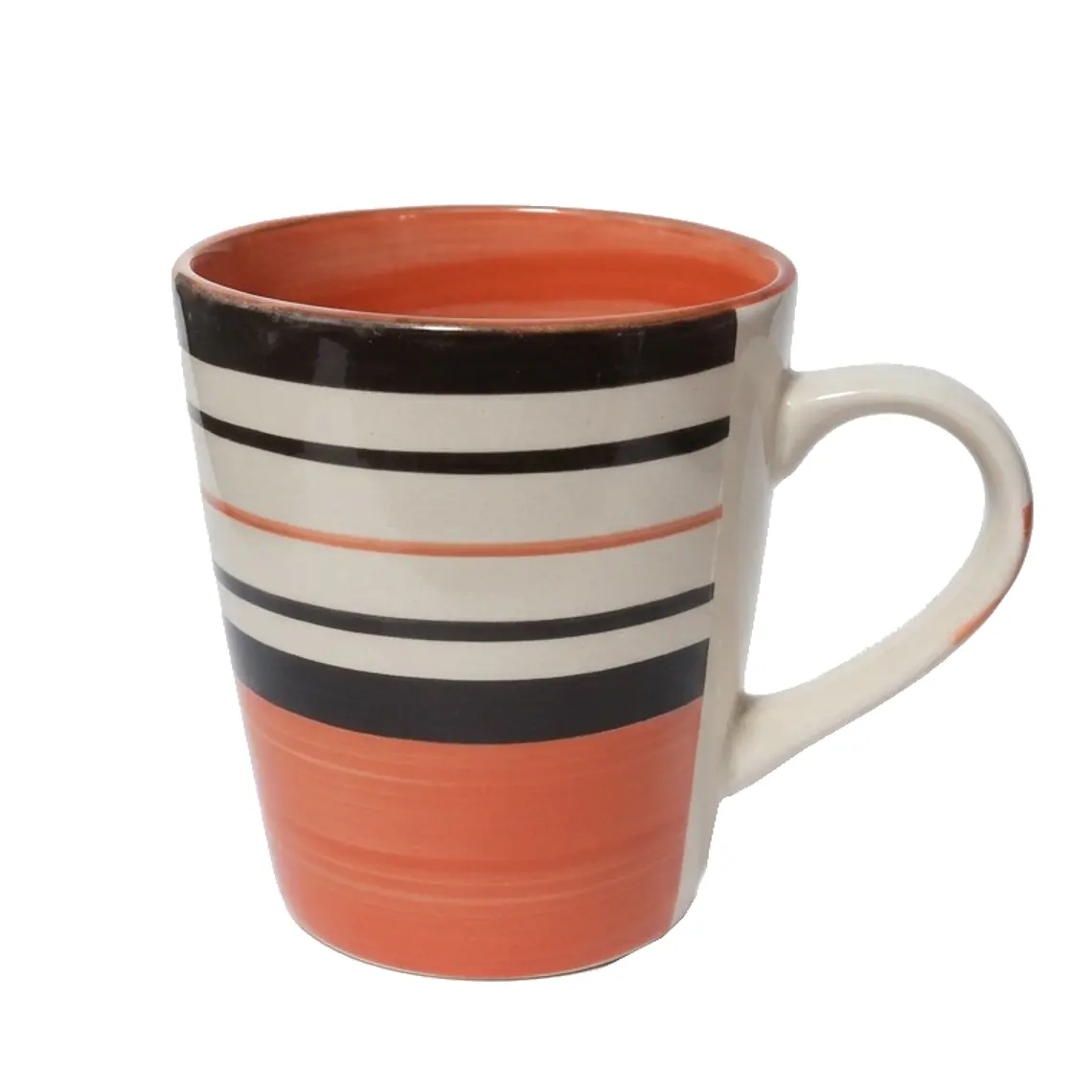 JARRO CÓNICO STONEWARE DECORADO 591 ML 1