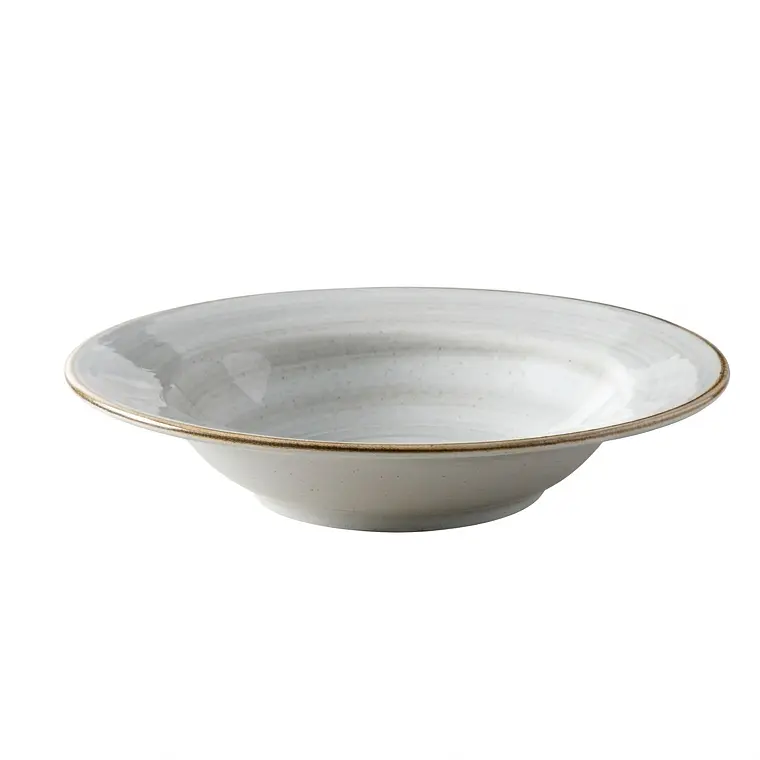 PLATO HONDO COROMIN ARTISAN GRIS 551 ML 1