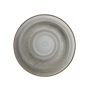 PLATO TENDIDO ARTISAN GRIS 27.5 CM