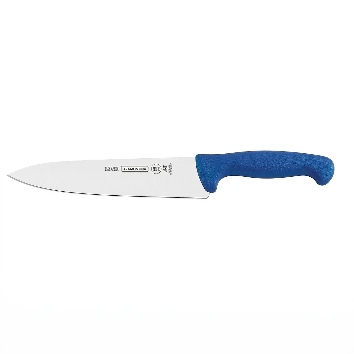 CUCHILLO CARNICERO MANGO AZUL 10