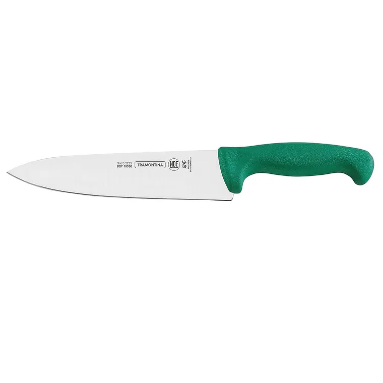 CUCHILLO CARNICERO MANGO VERDE 10