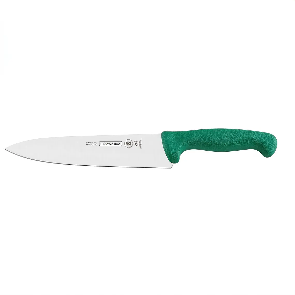 CUCHILLO CARNICERO MANGO VERDE 8