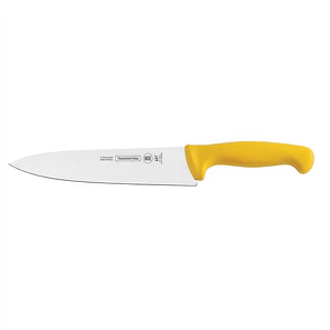 CUCHILLO CARNICERO MANGO AMARILLO 10